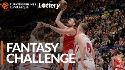 Turkish Airlines EuroLeague Regular Season Round 27: Fantasy Challenge