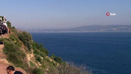 18 Mart Çanakkale Şehitleri Anma Törenleri gemi geçişleri ile devam ediyor