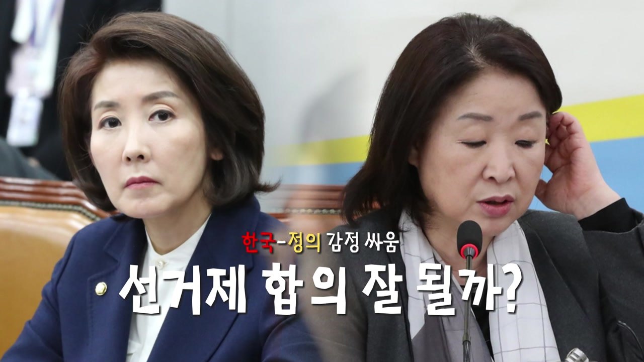 여야 4당 선거제 "합의" vs 한국당 "입법 쿠데타" / YTN