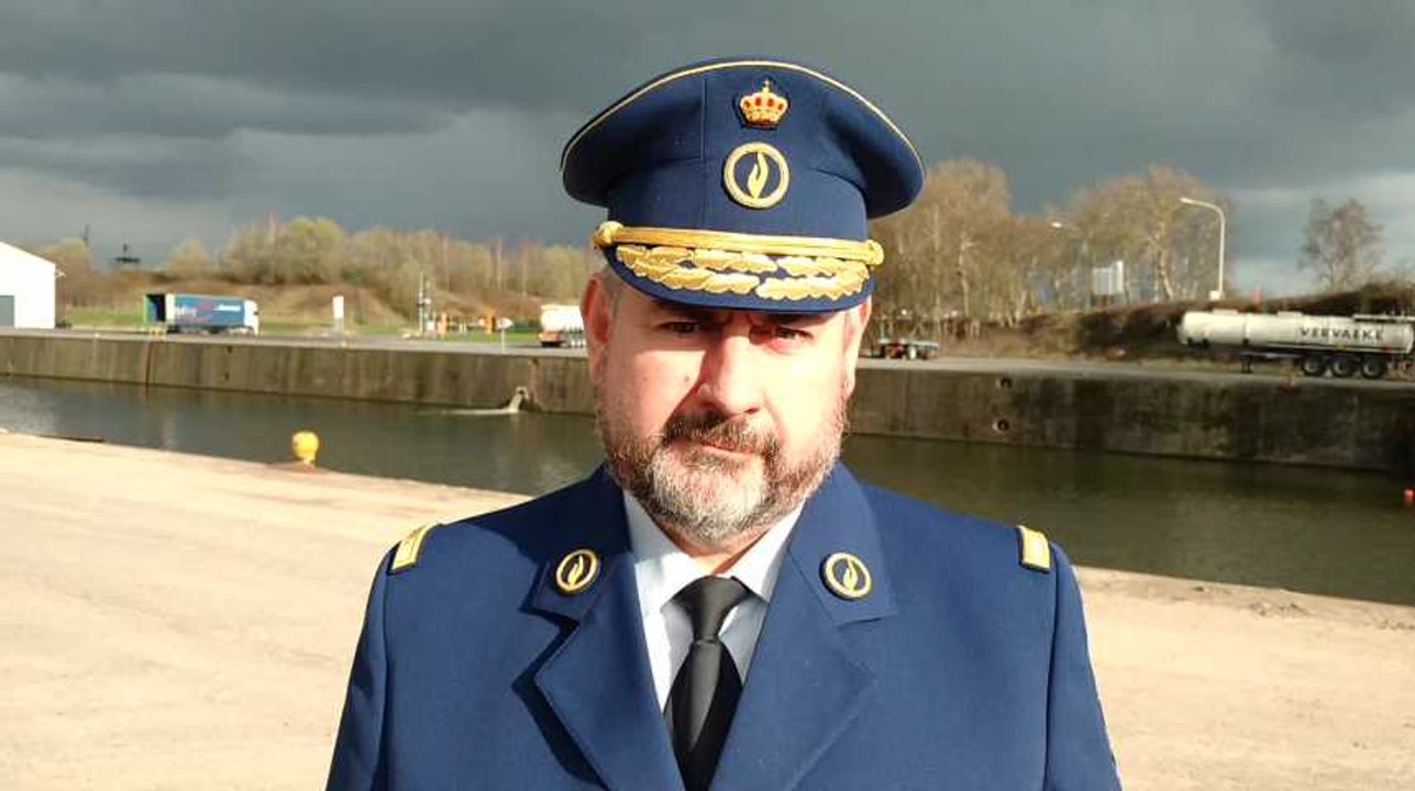 Hautrage.Les suites de l'accident à darse avec deux décès.. Vidéo Éric Ghislain.