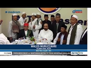 Surya Paloh Bertemu Ratusan Ulama Aceh