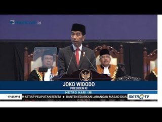 Jokowi Puji Sistem E-Court Mahkamah Agung