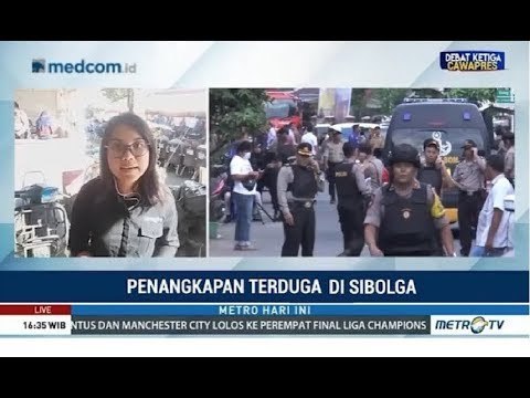 Polisi Olah TKP Peristiwa Sibolga