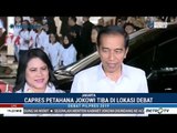 Jokowi Didampingi Iriana Tiba di Lokasi Debat
