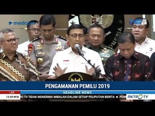 Wiranto: Kerawanan Pemilu Sudah Berangsur Berkurang