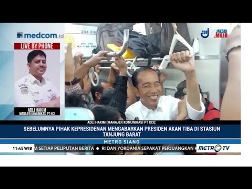 Cerita tentang Perjalanan Jokowi Naik KRL ke Bogor