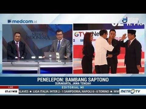 Debat Kedua: Data & Fakta vs Hanya Kata-Kata