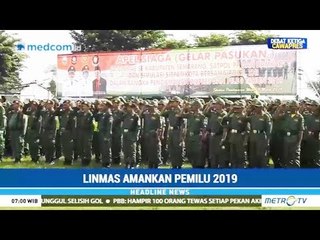 7 Ribu Linmas Semarang Siap Amankan Pemilu 2019
