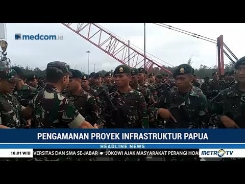 Mantap! Kawal Pembangunan Trans Papua, 600 Personel TNI AD Dikirim ke Timika