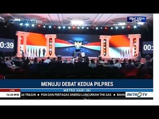 Simulasi Debat Kedua Pilpres 2019 Digelar di Hotel Sultan