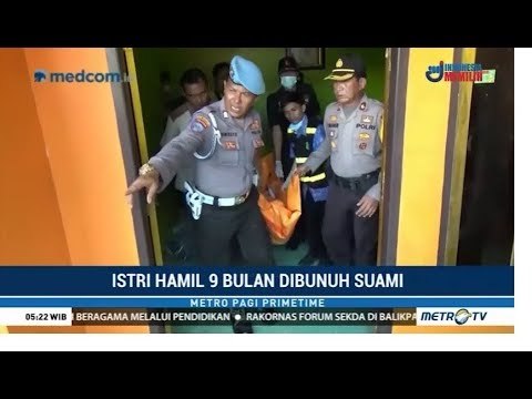 Suami Tega Bunuh Istrinya yang Hamil Tua, Bayinya Selamat