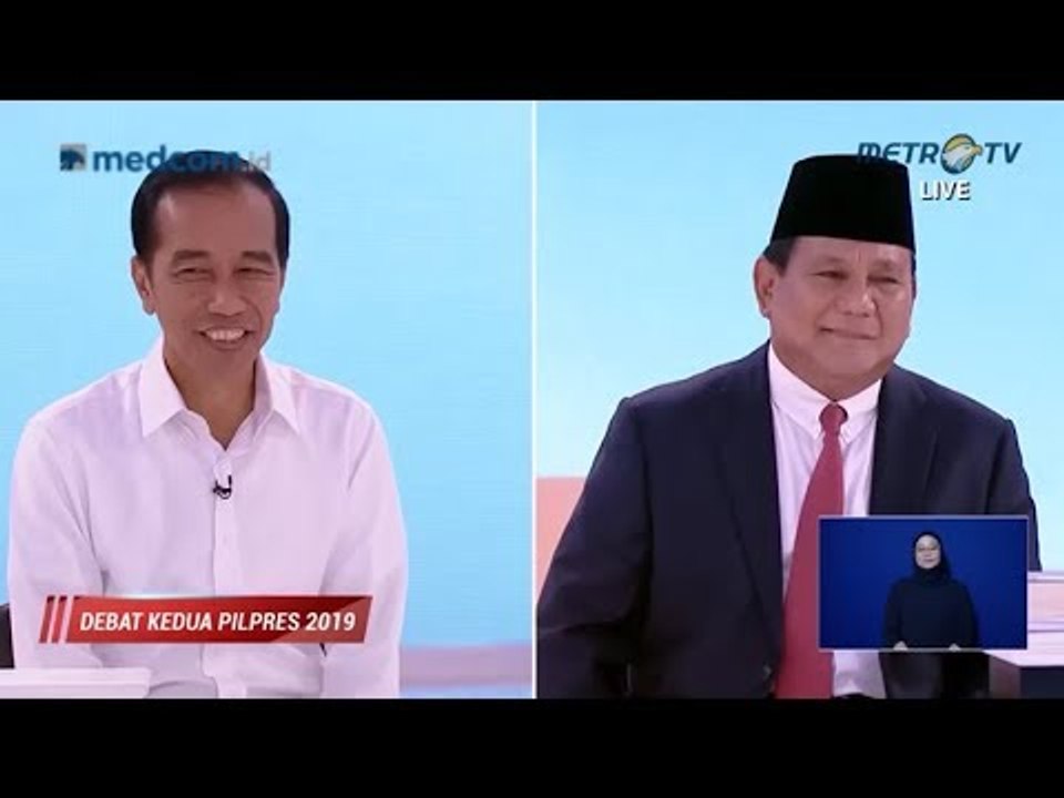 Debat Kedua Capres Part 4, Prabowo Merasa Sama Dengan Jokowi soal Kehutanan & Pertambangan