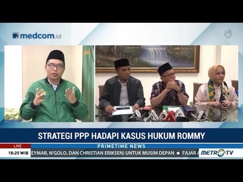 Strategi PPP Hadapi Kasus Hukum Romahurmuziy
