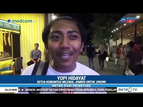 Milenial Jember Dukung Jokowi-Ma'ruf