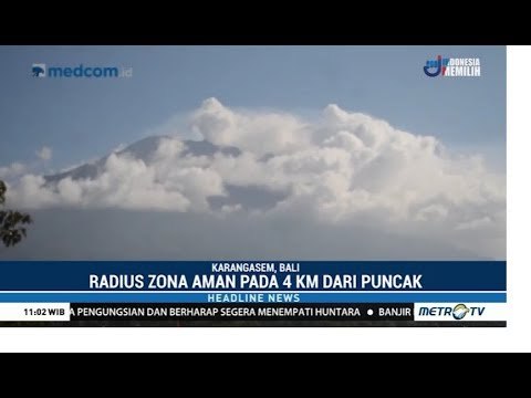 Aktivitas Gunung Agung Meningkat