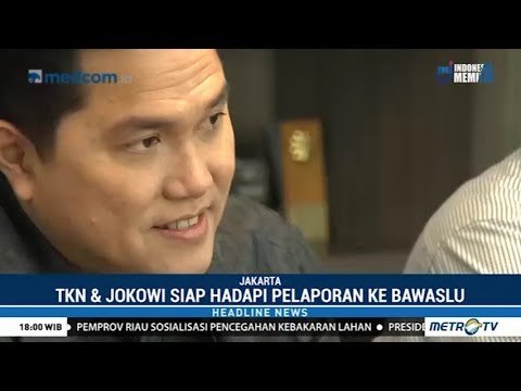 Jokowi Siap Hadapi Pelaporan ke Bawaslu