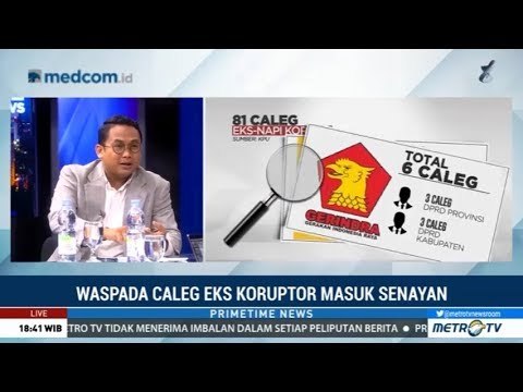 Waspada Caleg Eks Koruptor Masuk Senayan