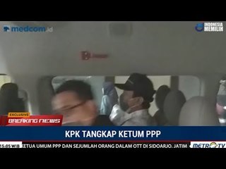 Detik-detik Romahurmuziy Tinggalkan Polda Jatim