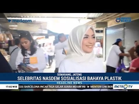 Kader NasDem Jateng Sosialisasikan Diet Plastik