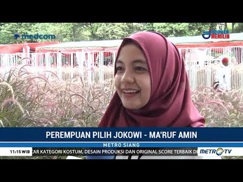 Pandangan Pemilih Perempuan soal Jokowi-Ma'ruf
