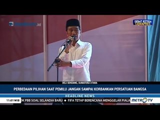 Jokowi Ajak Masyarakat Jaga Persatuan Meski Beda Pilihan Politik