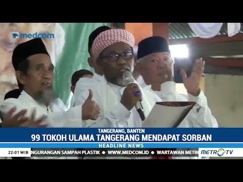 99 Ulama Tangerang Deklarasi Dukung Jokowi-Ma'ruf