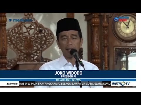 Jokowi Tak Ingin Ada Sengketa Tanah Wakaf