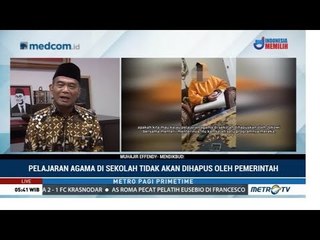 Mendikbud Bantah Fitnah Penghapusan Pelajaran Agama di Sekolah