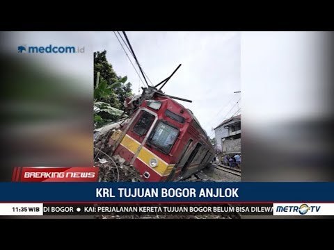 Kronologi Rute Jatinegara-Bogor KRL Anjlok