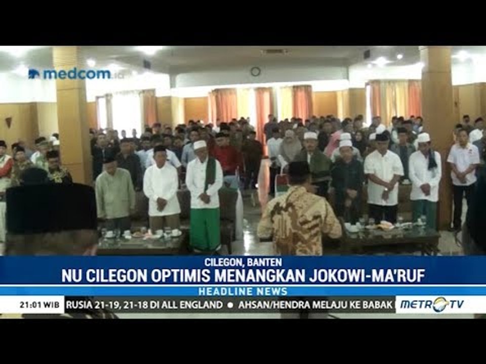 NU Cilegon Komitmen Menangkan Jokowi-Ma'ruf