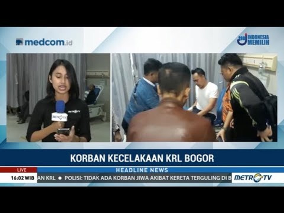 3 Korban KRL Anjlok Jalani Observasi Medis di RS Salak Bogor