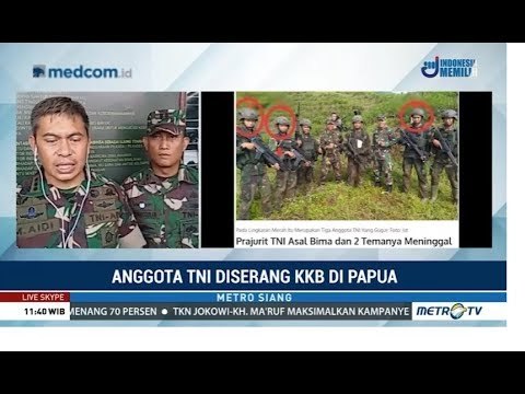 Kronologi Penyerangan KKSB Terhadap TNI di Papua