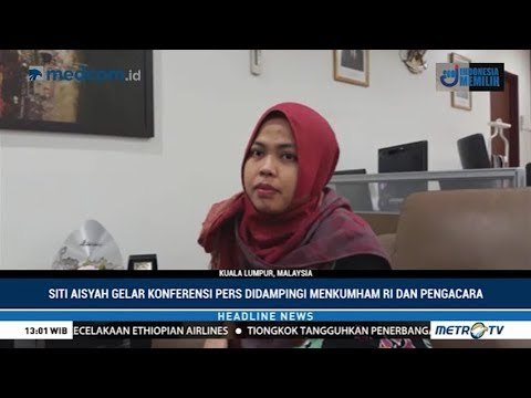 Wajah Lega Siti Aisyah Bebas dari Kasus Kim Jong-nam