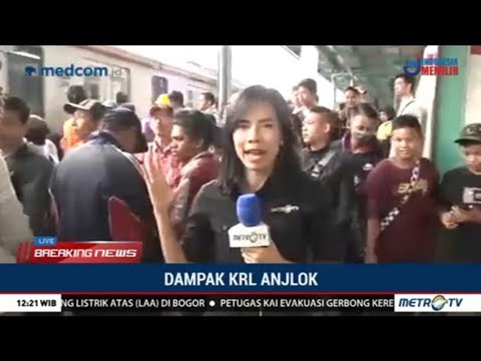 Jalur KRL Jakarta-Bogor Belum Bisa Dilalui