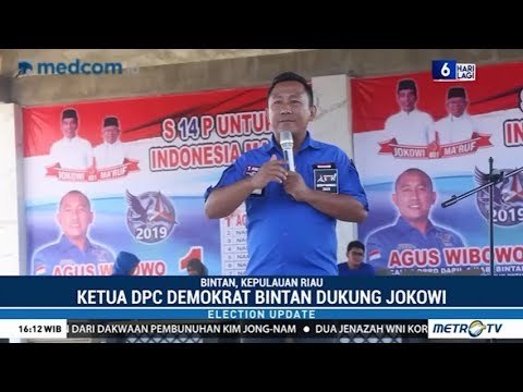 Ketua DPC Demokrat Bintan Dukung Jokowi-Ma'ruf