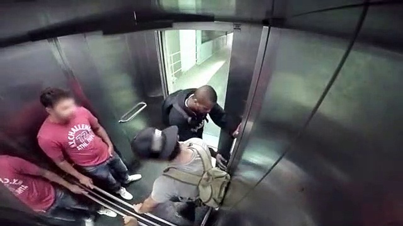 Diarrhea in elevator prank