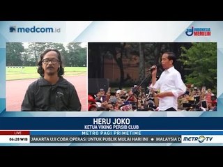 Ketua Viking Persib Club: Jokowi Berpihak pada Rakyat