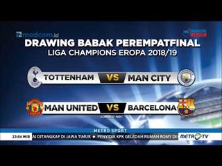 Hasil Lengkap Undian Perempat Final Liga Champions dan Liga Europe