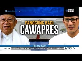 Menuju Debat - Panggung Bagi Cawapres