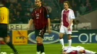 Ajax v. Milan 8.04.2003 Champions League 2002/2003 Quarterfinal 1st leg highlights