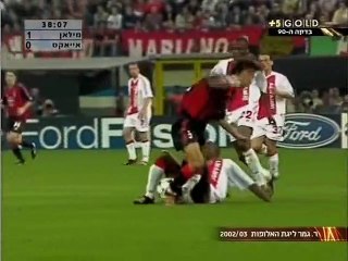 Milan v. Ajax 23.04.2003 Champions League 2002/2003 Quarterfinal 2nd leg highlights