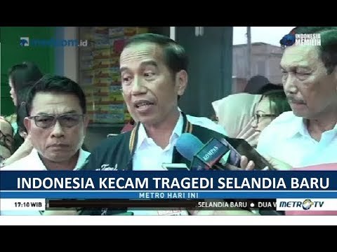 Jokowi Kecam Peristiwa di Masjid di Selandia Baru