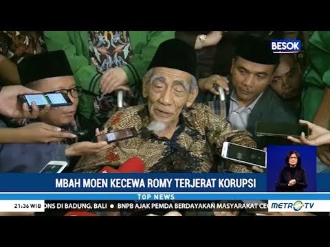 Mbah Moen Kecewa Romahurmuziy Terjerat Kasus Korupsi