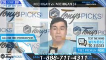 Michigan Wolverines vs. Michigan State Spartans 3/17/2019 Picks Predictions