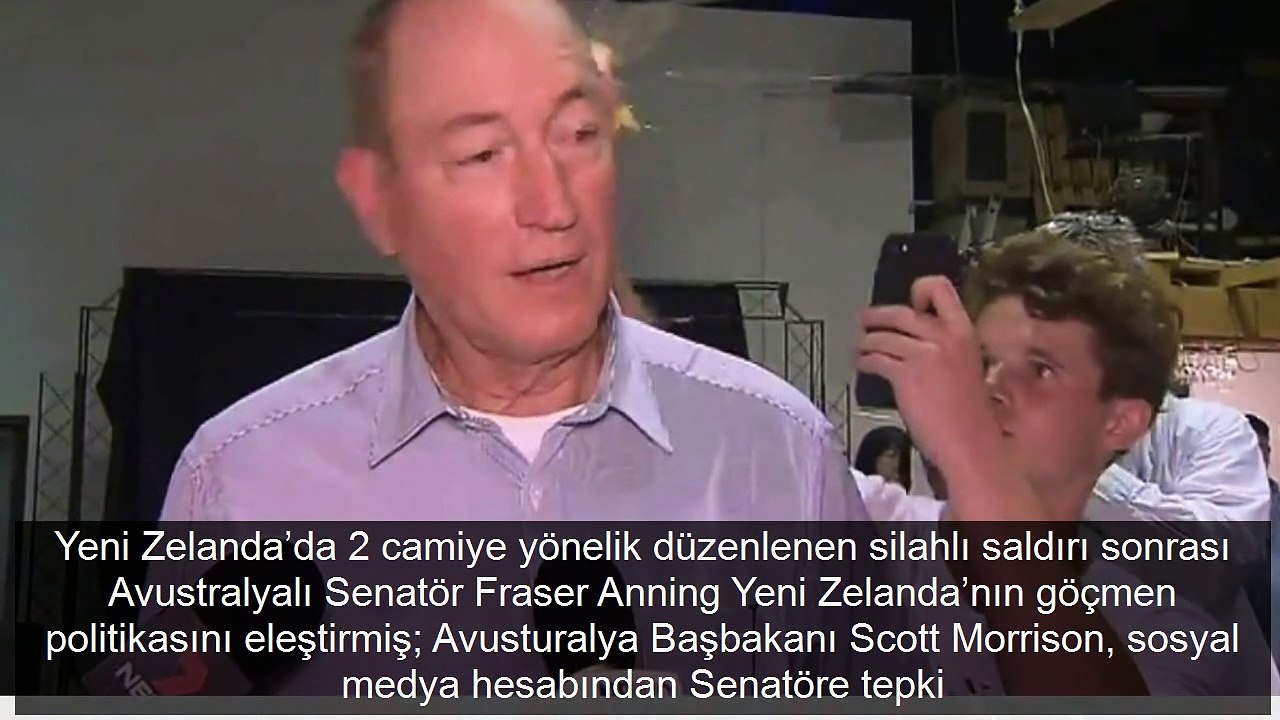 Avustralyalı skandal senatörden olay görüntüler