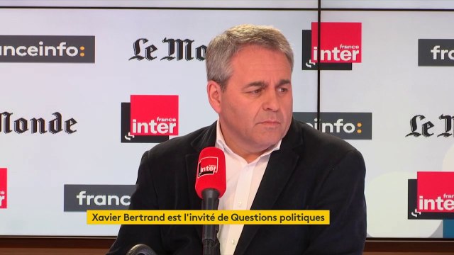 Xavier Bertrand se dit révolté après l'acte 18 des Gilets jaunes
