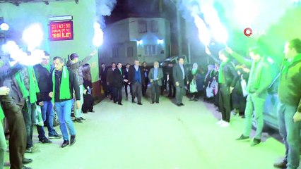 Kirazlı’da Dündar’a sevgi seli