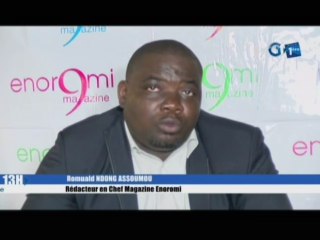 RTG/Conférence de presse du journal Endormi magazine après 1 ans de création