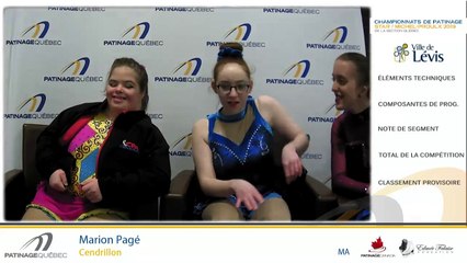 Download Video: Championnats de patinage STAR/Michel-Proulx 2019 de la section Québec - Danse: Pré-Juvénile B, Pré-Juvénile A, OS Niveau 1 & 2 - STAR 5 moins de 13 ans Dames