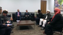 Fuat Oktay, Yeni Zelanda Müslüman Dernekleri Federasyonu heyetiyle görüştü - CHRİSTCHURCH